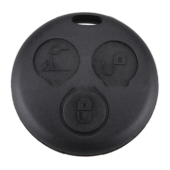 Chave de Diy Shell Smart 3 Botão Chave de Substituição da Tampa Fob Caso Não Lâmina de 3 Teclas chave do Carro Caso Sem Embrião