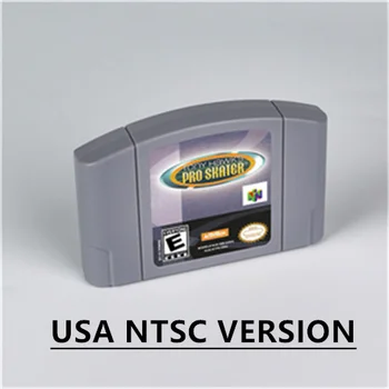 Tony Hawk's Pro Skater para 64 Bits do Cartucho de Jogo na Versão para os EUA Formato NTSC
